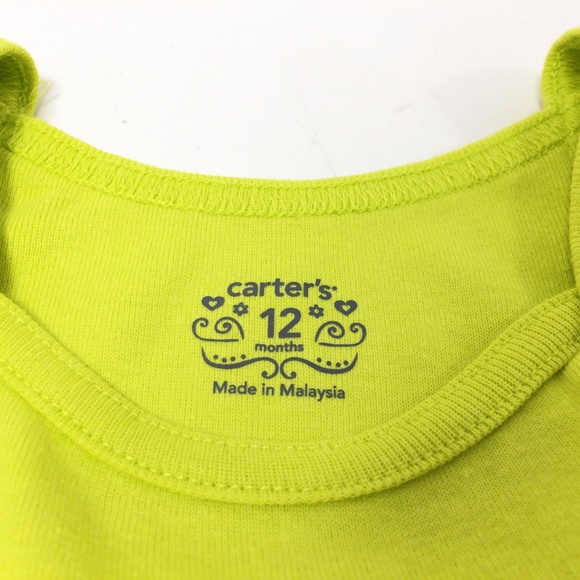 Carter's Playwear Bright Green  Tank - Picture 5 of 8